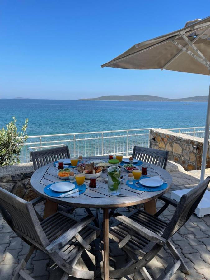 Beach House With Direct Access To Private Beach Near Bodrum Camlik  Exterior foto